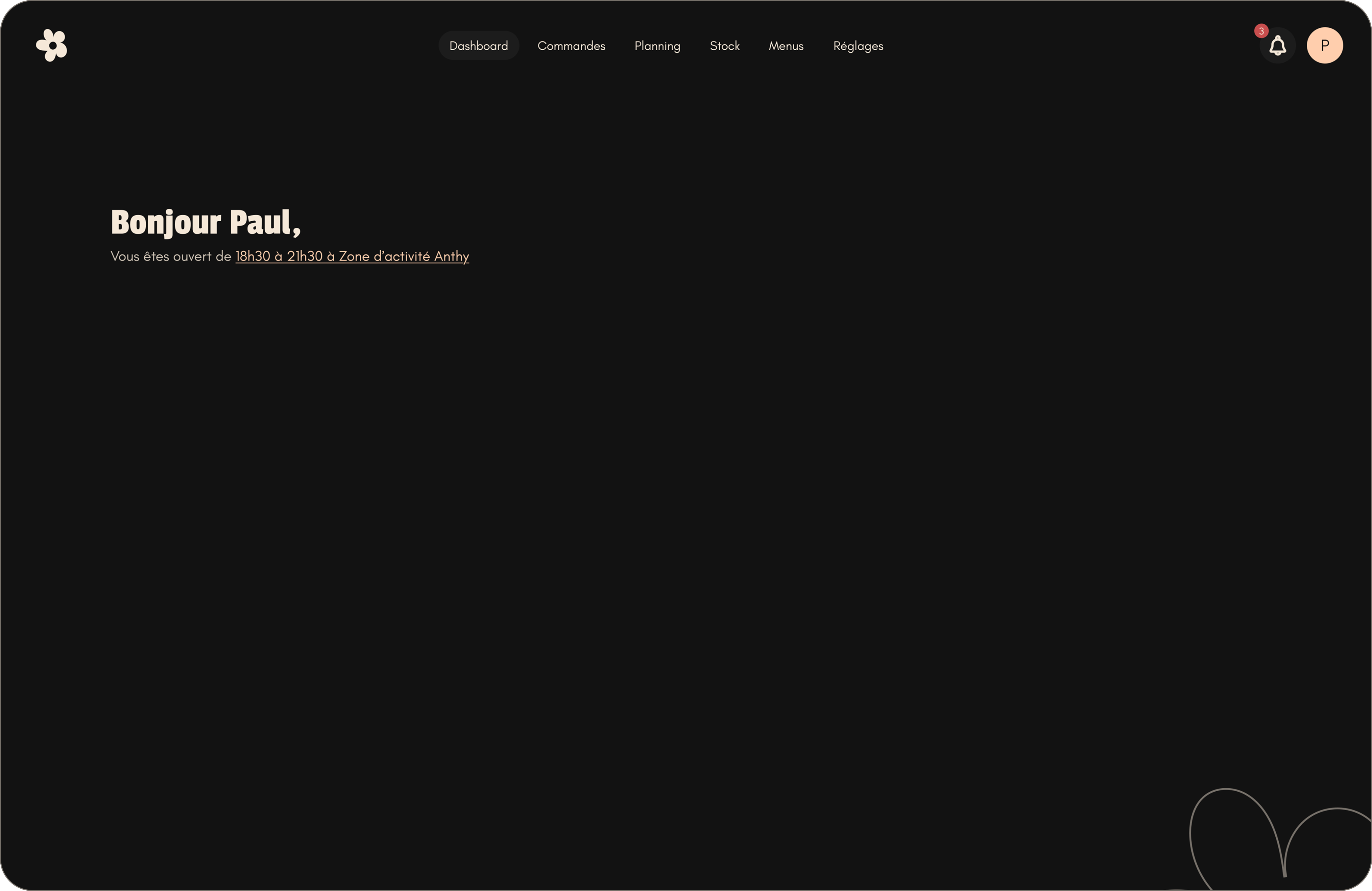 Dashboard background