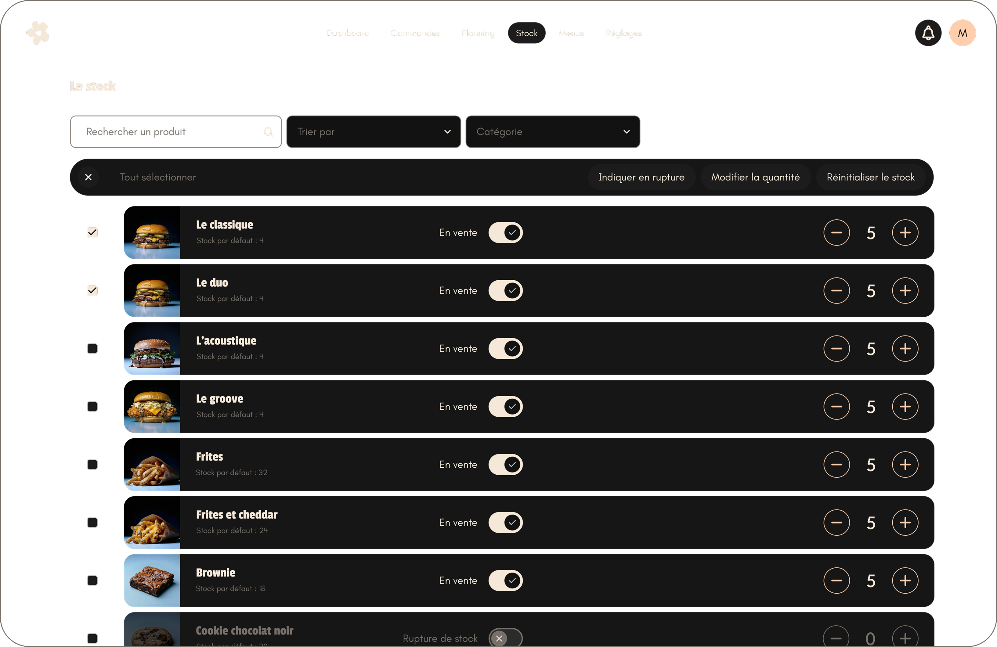 Désactivation immédiate